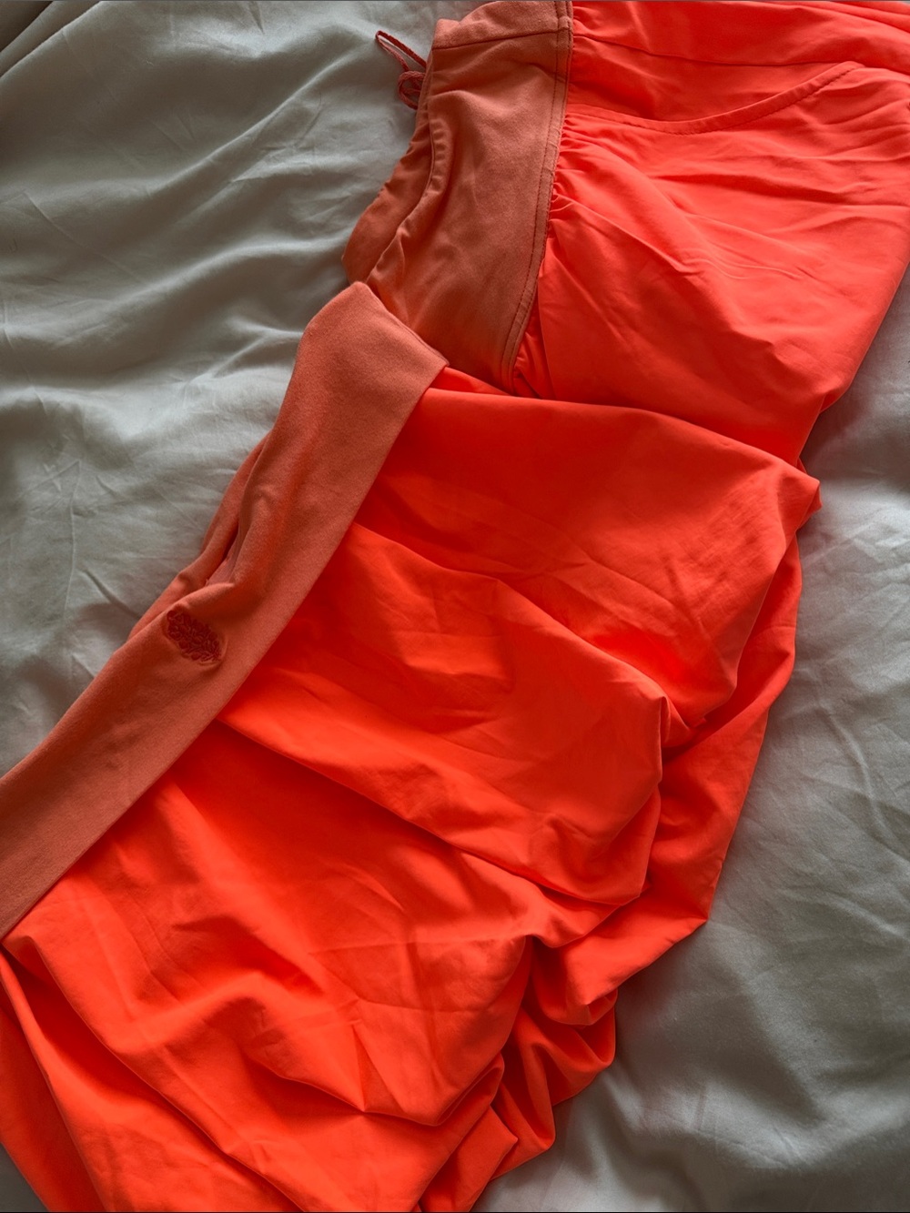 Free People Hot Watermelon Two-Piece Ruffled Set - Picture 3 of 3